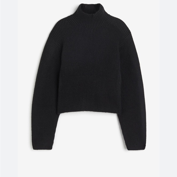 H&M Black Turtleneck Sweater - Picture 1 of 2